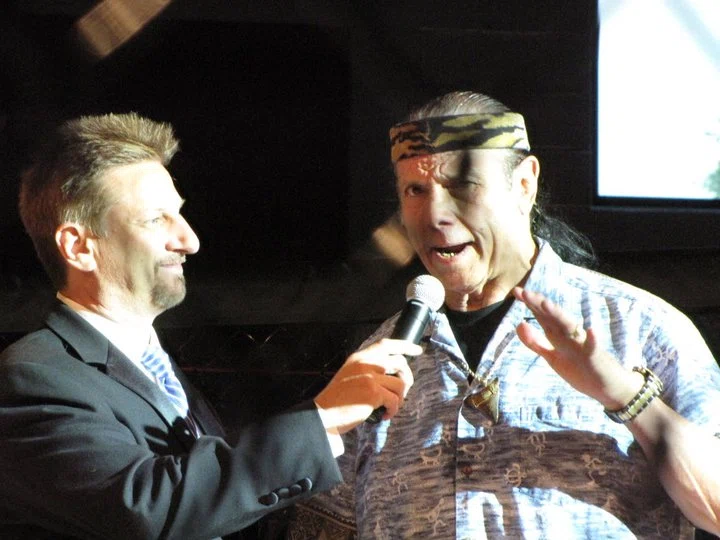 Professional wrestling legend Jimmy Superfly Snuka appearing at a Primal event