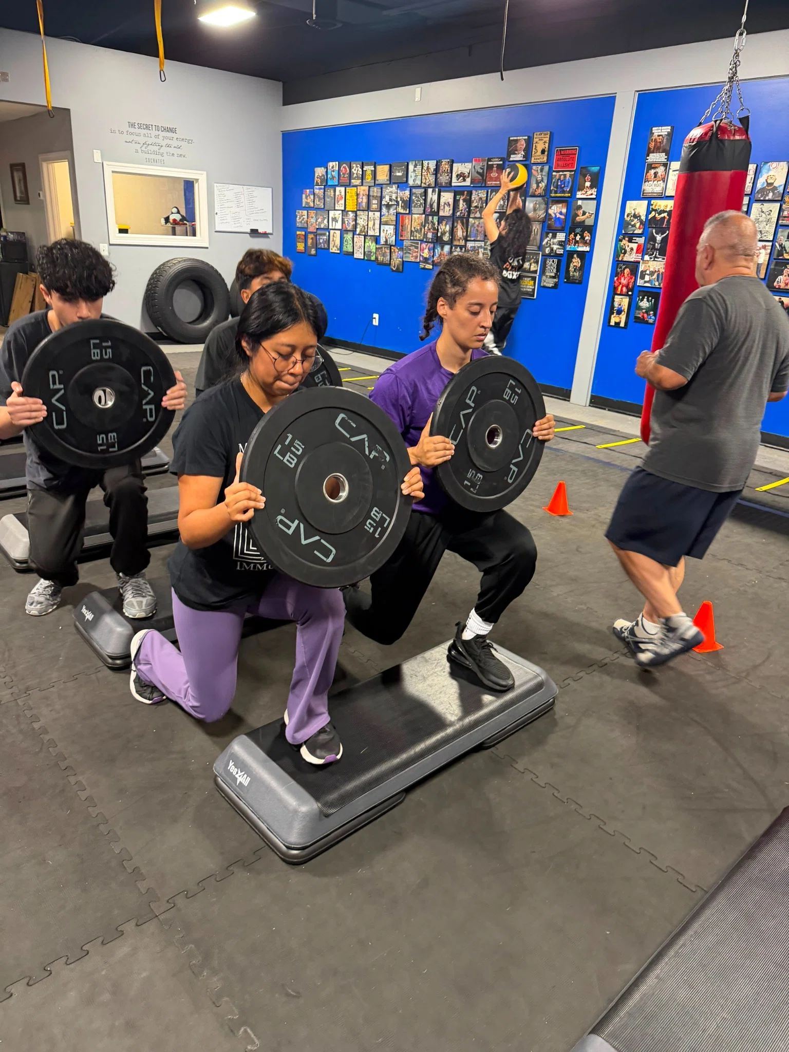 Training moments conditioning class at Primal Jym